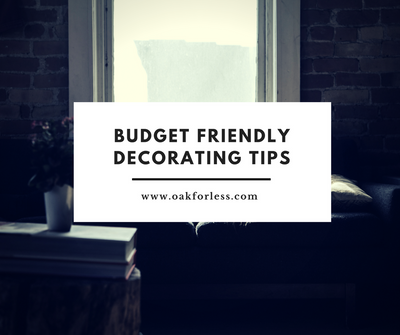 Budget Friendly Decorating Tips