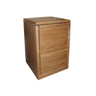 FD-1032 - Contemporary Oak 2 Drawer Letter-Legal Size File in fd-golden finish - Oak For Less® Furniture