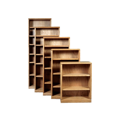 FD-6103 - Contemporary Oak Bookcase 24" w x 12" d x 60" h - Oak For Less® Furniture