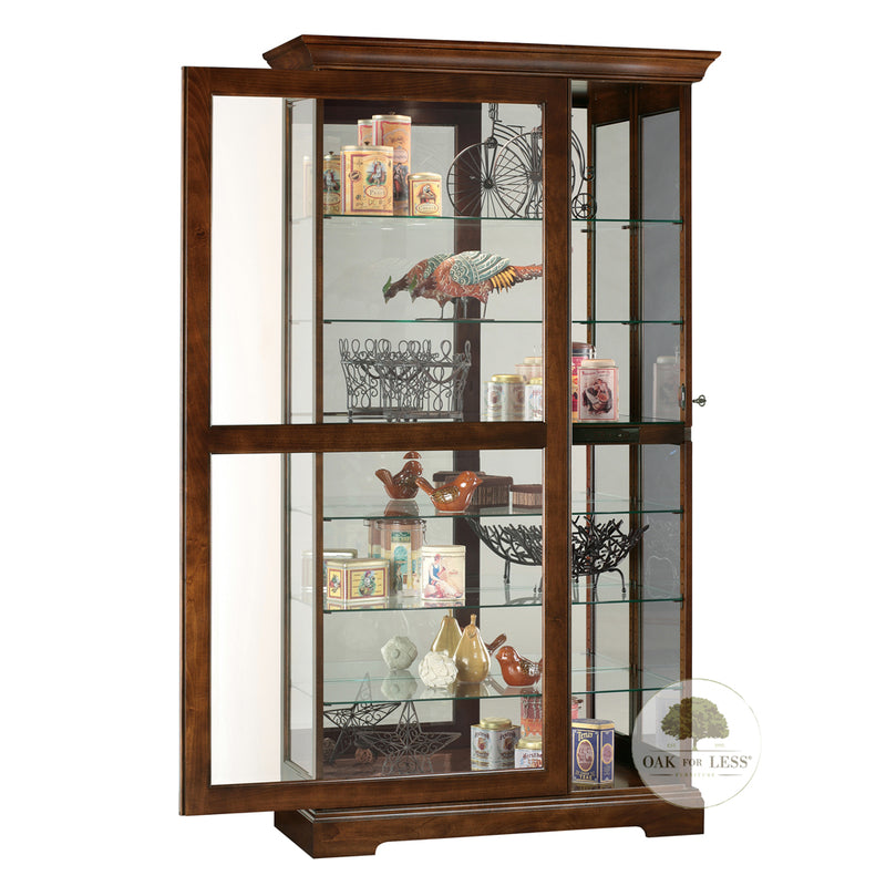 HM-680-537 - Tyler Curio open - Oak For Less® Furniture