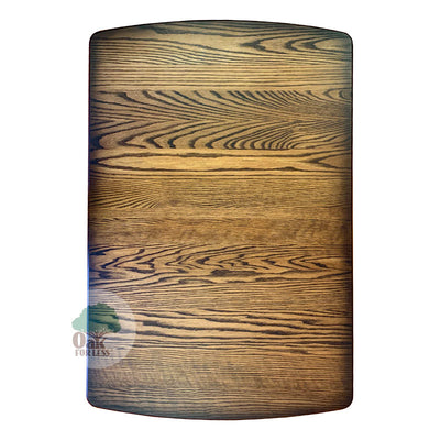 Amish made Sedona Trestle Table Set in Solid Oak - Oak For Less® Furniture